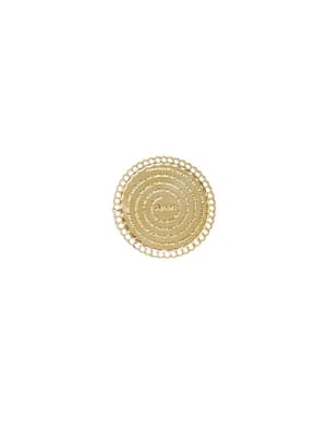 COLGANTE B/ORO PADRE NUESTRO MEDALLA 22MM