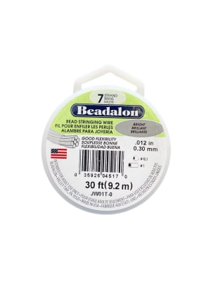 GUAYA BEADALON PLATEADO BRILLANTE1