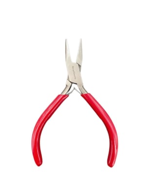 ALICATE PUNTA FINA ROJO BEAD SMITH1
