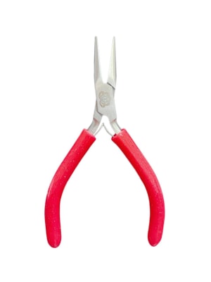 ALICATE PUNTA FINA GLITER MANGO ROSA A.S1