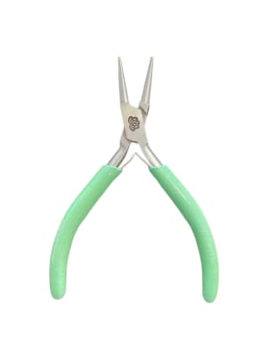 ALICATE PUNTA REDONDA GLITER MANGO VERDE A.S2