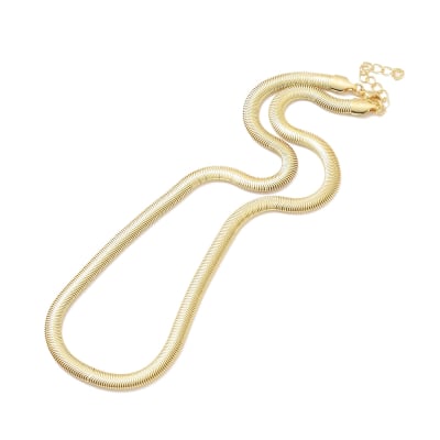 CADENA LISTA B/O SNAKE 45CM