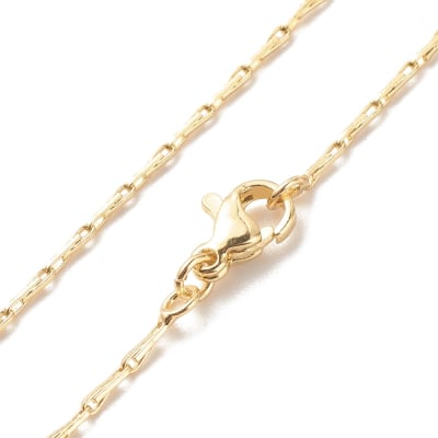 CADENA LISTA B/O ESLABON ALARGADO 45CM1