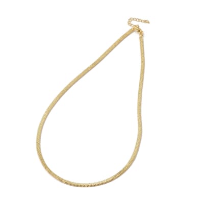 CADENA LISTA B/O SERPIENTE PLANA 43CM1