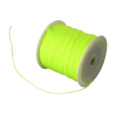 HILO CHINO 0.8MM VERDE AMARILLO FLUORESCENTE 91M