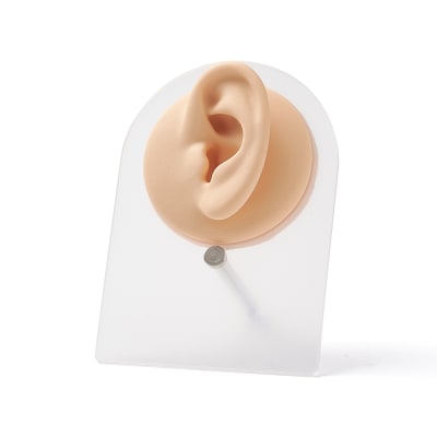 EXHIBIDOR DE SILICONA OREJA PEACHPUFF