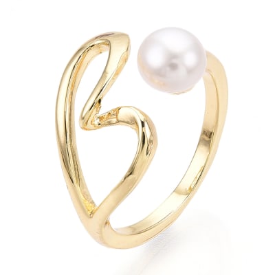 ANILLO AJUSTABLE B/O CORAZON Y PERLA1
