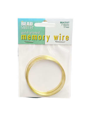 ALAMBRE MEMORY WIRE BRACELET GOLD1