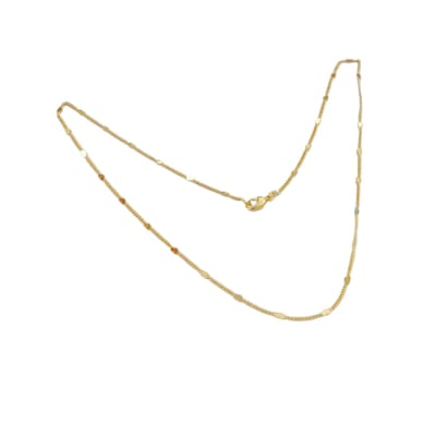 CADENAS LISTAS B/O 3 MILESIMAS C CORAZONCITOS PLANOS 45CM1