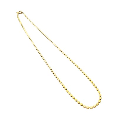 CADENA LISTA B/O 3 MS BOTON 2MM 40CM
