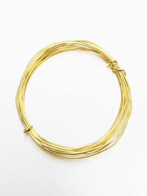 ALAMBRE BAÑO DE ORO CALIBRE 18 1MM1