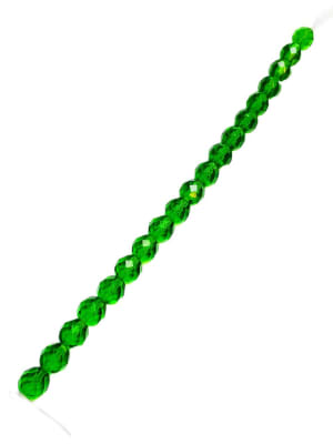 CRISTAL CHECO EMERALD 8MM