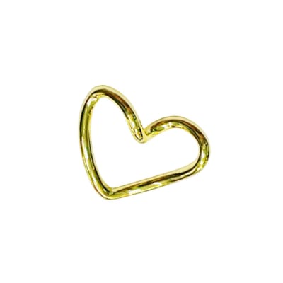 COLGANTE B/O SILUETA CORAZON 20X17MM