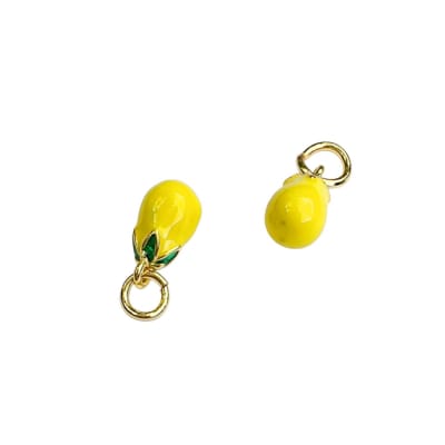 COLGANTE B/ORO LIMÓN 10X6MM1