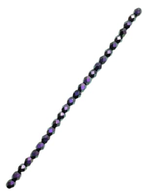 CRISTAL CHECO BLACK RASPB 6MM
