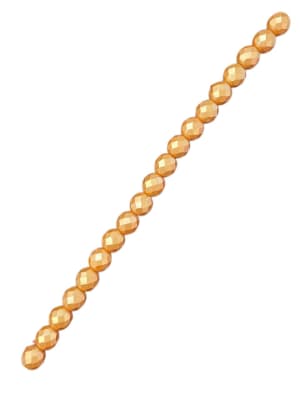 CRISTAL CHECO PASTEL AMBAR 8MM
