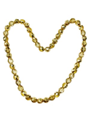 CRISTAL CHECO DORADO 10MM