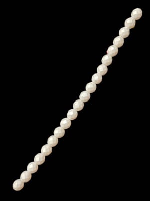 CRISTAL CHECO PEARL SHINE WHITE 8MM