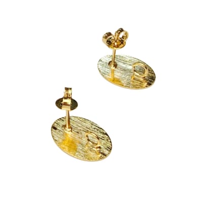 BASE DE ARO B/O OVALADO TEXTURIZADO 16x11MM1