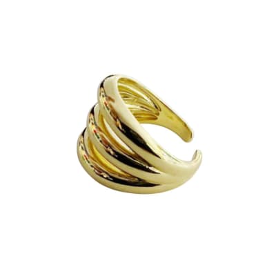 ANILLO AJUSTABLE B/O TRIPLE ARCO