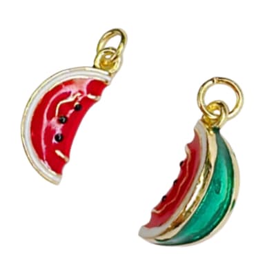 COLGANTE B/O SANDIA ESMALTADA 17X7MM1