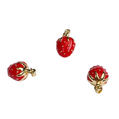 CHARMS B/O FRESA ESMALTADA 18X12MM