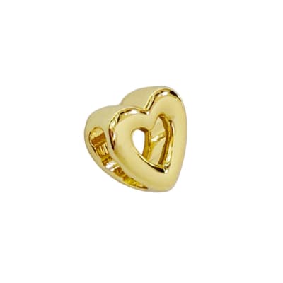 PASADOR B/O CORAZON INFLADO 16.3X15.9X7.5MM