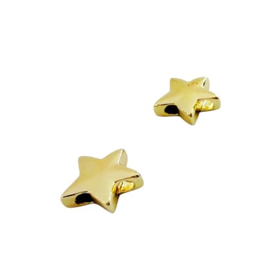 PASADOR B/O ESTRELLA LISO DOS HUECOS 11.8X11.31