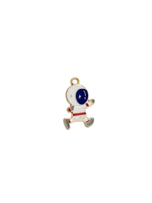 COLGANTE ALEACION ASTRONAUTA ESMALTADO 23X13MM