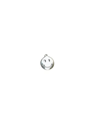 COLGANTE B/PLATINO CARITA SONRIENTE 10X8MM1
