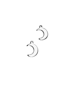 COLGANTE ACERO INOX. LUNA PEQUEÑA 15X11MM1