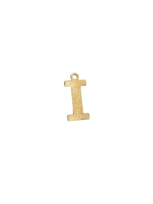 COLGANTE B/ORO 3MS INICIAL I 2CM
