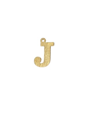 COLGANTE B/ORO 3MS INICIAL J 2CM