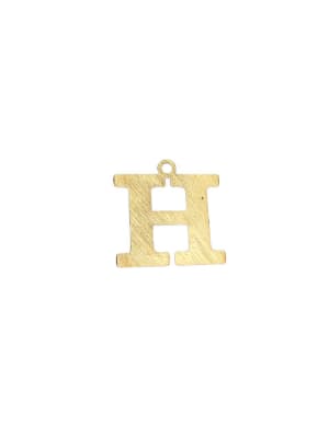 COLGANTE B/ORO 3MS INICIAL H 2CM1