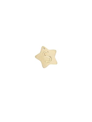 COLGANTE B/ORO 3MS INICIAL ESTRELLA S1