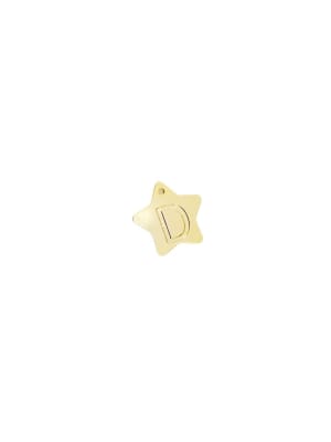 COLGANTE B/ORO 3MS INICIAL ESTRELLA D