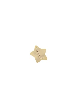 COLGANTE B/ORO 3MS INICIAL ESTRELLA L