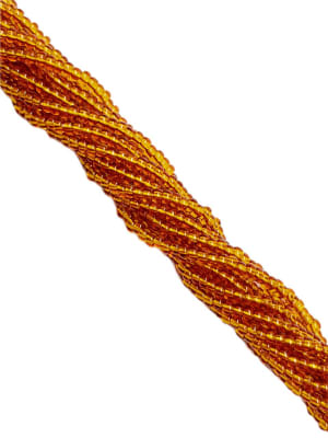 MOSTACILLAS CHECA PRECIOSA (6 TIRAS) 8/0 MED. TOPAZ1