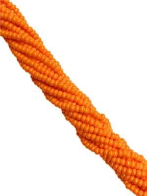 MOSTACILLAS CHECA PRECIOSA (6 TIRAS) 8/0 ORANGE1