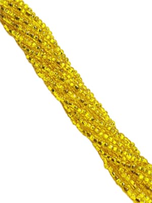 MOSTACILLAS CHECA PRECIOSA (6 TIRAS) 8/0 YELLOW S/L