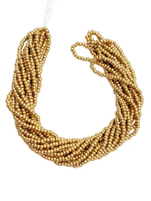 MOSTACILLAS CHECA PRECIOSA (6 TIRAS) 8/0 PALE BRONZE GOLD