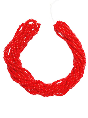 MOSTACILLAS CHECA PRECIOSA (6 TIRAS) 8/0 LT RED1