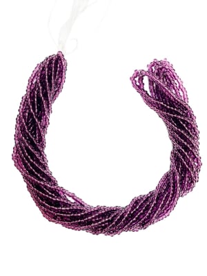 MOSTACILLAS CHECA PRECIOSA (6 TIRAS) 8/0 AMETHYST