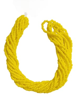 MOSTACILLAS CHECA PRECIOSA (6 TIRAS) 8/0 YELLOW OP