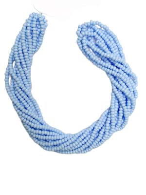 MOSTACILLAS CHECA PRECIOSA (6 TIRAS) 8/0 POWDER BLUE