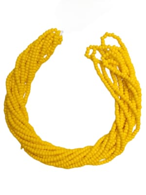 MOSTACILLAS CHECA PRECIOSA (6 TIRAS) 8/0 DK YELLOW OP1