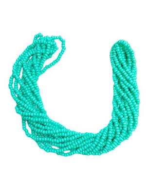 MOSTACILLAS CHECA PRECIOSA (6 TIRAS) 8/0 OP DYED GREEN1