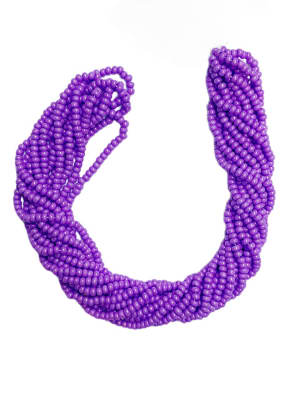 MOSTACILLAS CHECA PRECIOSA (6 TIRAS) 8/0 OP DYED VIOLET1