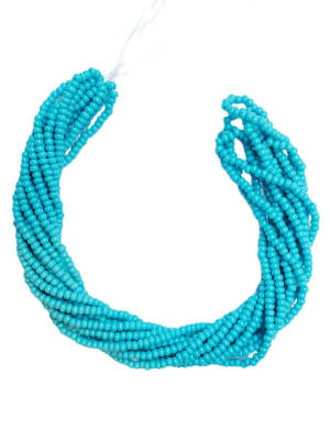 MOSTACILLAS CHECA PRECIOSA (6 TIRAS) 8/0 OP BLUE TURQ1