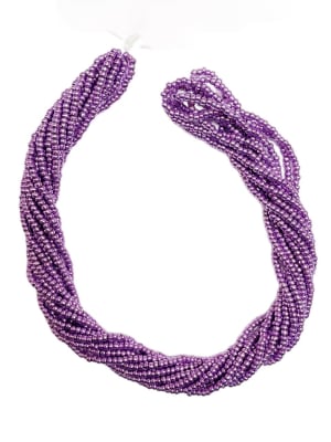 MOSTACILLAS CHECA PRECIOSA (6 TIRAS) 11/0 VIOLET MET1